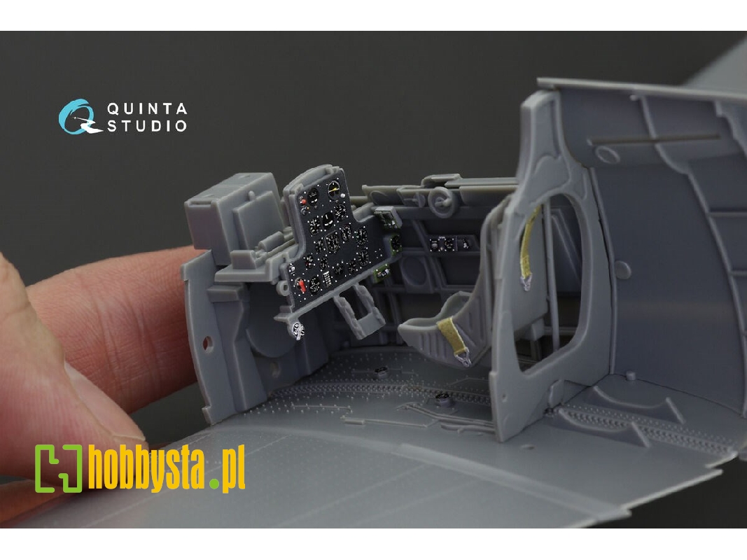 Curtiss Hawk 81-a 2 - 3d-printed & Coloured Interior (For Gwh Kits - zdjęcie 1 Curtiss Hawk 81-a 2 - 3d-printed & Coloured Interior (For Gwh Kits - zdjęcie 1