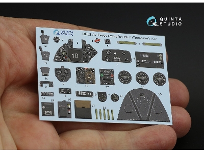 Fairey Swordfish Mk.Ii - 3d-printed & Coloured Interior (For Trumpeter Kits) - zdjęcie 4