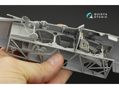 Fairey Swordfish Mk.Ii - 3d-printed & Coloured Interior (For Trumpeter Kits) - zdjęcie 11
