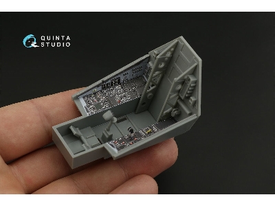 Lockhedd F-117 A Nighthawk - 3d-printed & Coloured Interior (For Trumpeter Kits) - zdjęcie 1