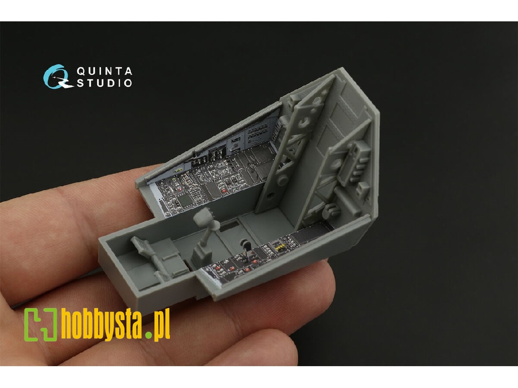 Lockhedd F-117 A Nighthawk - 3d-printed & Coloured Interior (For Trumpeter Kits) - zdjęcie 1 Lockhedd F-117 A Nighthawk - 3d-printed & Coloured Interior (For Trumpeter Kits) - zdjęcie 1