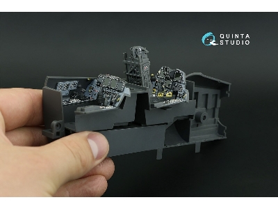 Mcdonnell Douglas F-15 E Strike Eagle - 3d-printed & Coloured Interior (For Tamiya Kits) - zdjęcie 9