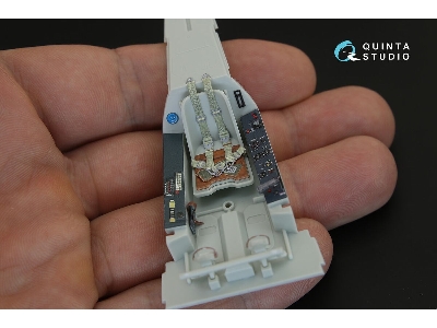 Focke Wulf Fw 190 A-8 / A-9 - 3d-printed & Coloured Interior (For Revell Kits) - zdjęcie 1