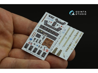 Focke Wulf Fw 190 A-8 / A-9 - 3d-printed & Coloured Interior (For Revell Kits) - zdjęcie 3