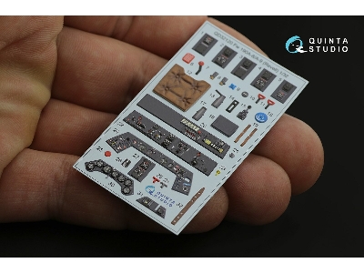 Focke Wulf Fw 190 A-8 / A-9 - 3d-printed & Coloured Interior (For Revell Kits) - zdjęcie 4