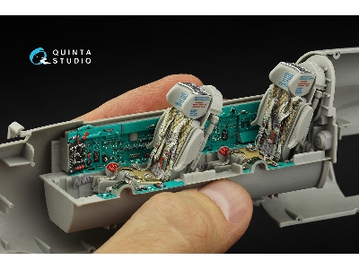 Mig-21 Um Mongol-b - 3d-printed & Coloured Interior (For Trumpeter Kits) - zdjęcie 12