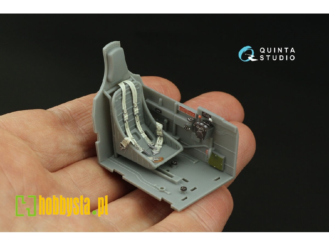 Curtiss P-40 E War Hawk - 3d-printed & Coloured Interior (For Trumpeter Kits) - zdjęcie 1 Curtiss P-40 E War Hawk - 3d-printed & Coloured Interior (For Trumpeter Kits) - zdjęcie 1