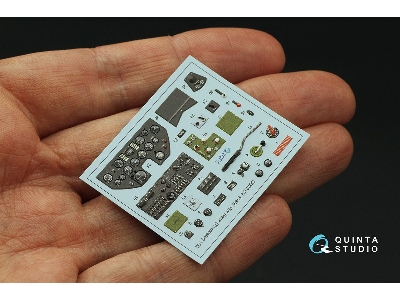 Curtiss P-40 E War Hawk - 3d-printed & Coloured Interior (For Trumpeter Kits) - zdjęcie 5