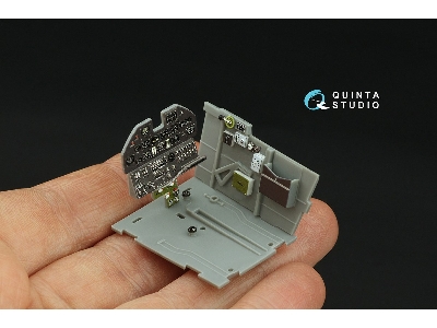 Curtiss P-40 E War Hawk - 3d-printed & Coloured Interior (For Trumpeter Kits) - zdjęcie 7
