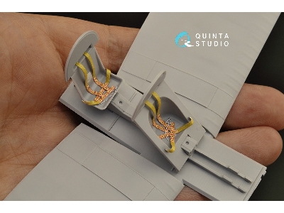 De Havilland Dh. 82 A Tiger Moth  - 3d-printed & Coloured Interior (For Icm Kits) - zdjęcie 6