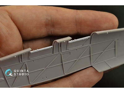 De Havilland Dh. 82 A Tiger Moth  - 3d-printed & Coloured Interior (For Icm Kits) - zdjęcie 8