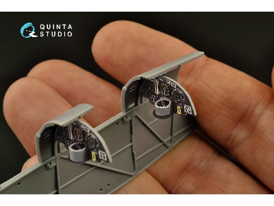 De Havilland Dh. 82 A Tiger Moth  - 3d-printed & Coloured Interior (For Icm Kits) - zdjęcie 9