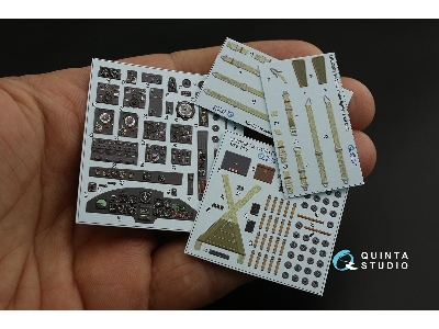 Heinkell He 111 P/H - 3d-printed & Coloured Interior (For Revell And Pro Modeler Kits) - zdjęcie 3