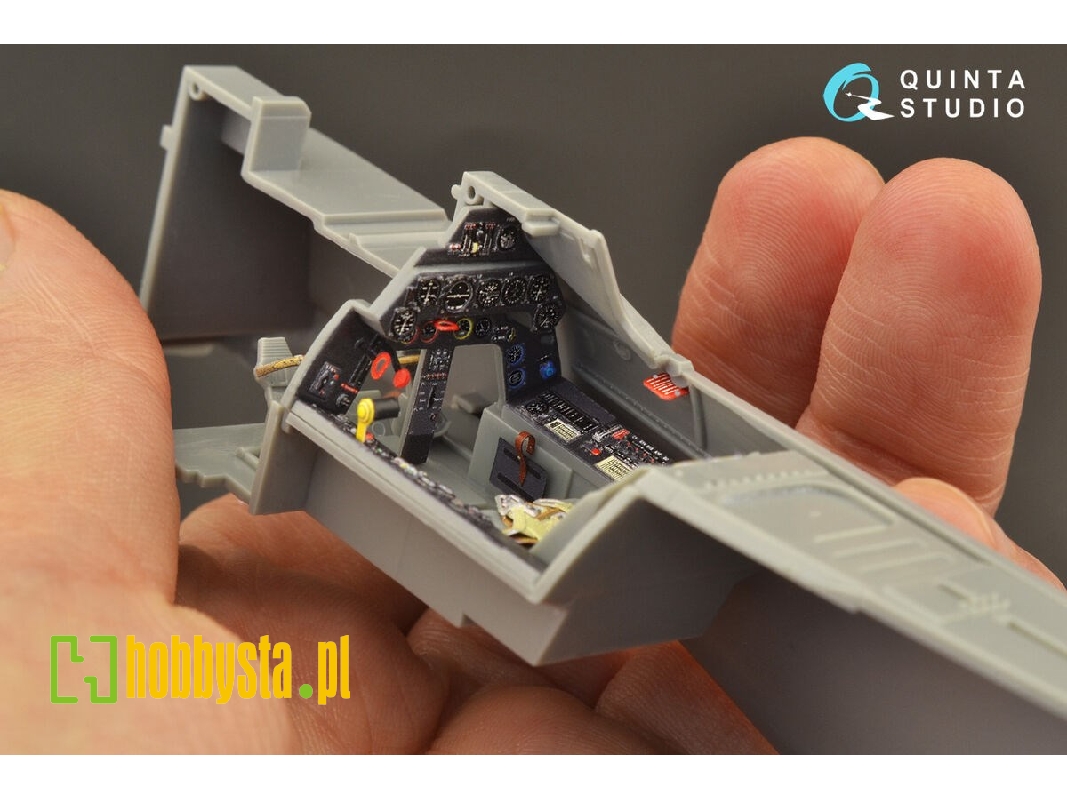 Focke Wulf Fw 190 A-8 - 3d-printed & Coloured Interior (For Hasegawa Kits) - zdjęcie 1 Focke Wulf Fw 190 A-8 - 3d-printed & Coloured Interior (For Hasegawa Kits) - zdjęcie 1