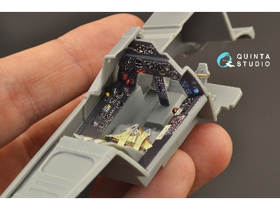 Focke Wulf Fw 190 A-8 - 3d-printed & Coloured Interior (For Hasegawa Kits) - zdjęcie 8