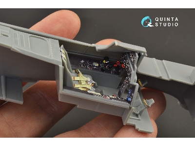 Focke Wulf Fw 190 A-8 - 3d-printed & Coloured Interior (For Hasegawa Kits) - zdjęcie 9