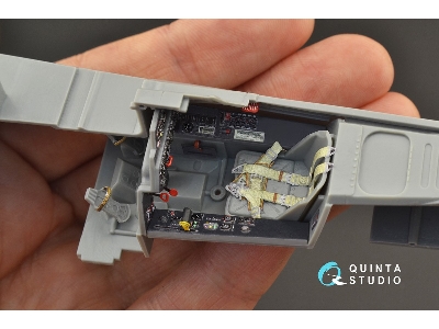 Focke Wulf Fw 190 A-8 - 3d-printed & Coloured Interior (For Hasegawa Kits) - zdjęcie 10