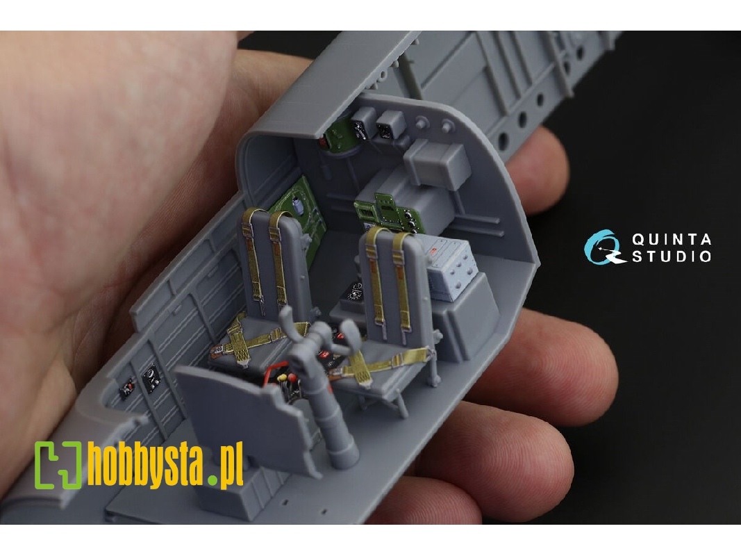 Douglas A-26 B Invader - 3d-printed & Coloured Interior (For Hobby Boss Kits) - zdjęcie 1 Douglas A-26 B Invader - 3d-printed & Coloured Interior (For Hobby Boss Kits) - zdjęcie 1