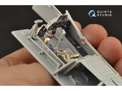 Focke Wulf Ta-152 H - 3d-printed & Coloured Interior (For Zoukei Mura Kits) - zdjęcie 1