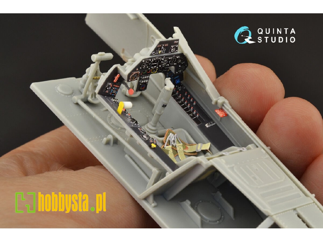 Focke Wulf Ta-152 H - 3d-printed & Coloured Interior (For Zoukei Mura Kits) - zdjęcie 1 Focke Wulf Ta-152 H - 3d-printed & Coloured Interior (For Zoukei Mura Kits) - zdjęcie 1