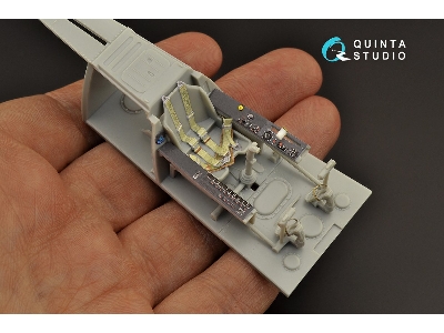 Focke Wulf Ta-152 H - 3d-printed & Coloured Interior (For Zoukei Mura Kits) - zdjęcie 8