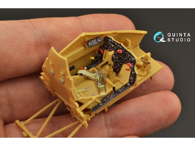 Henschel Hs-129 B-2 - 3d-printed & Coloured Interior (For Zoukei Mura Kits) - zdjęcie 1