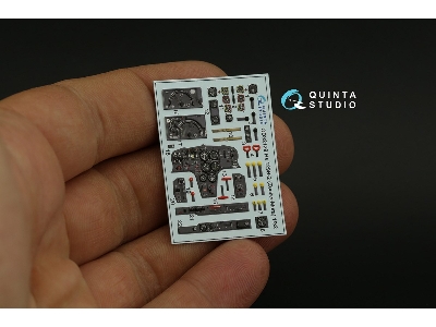 Henschel Hs-129 B-2 - 3d-printed & Coloured Interior (For Zoukei Mura Kits) - zdjęcie 4
