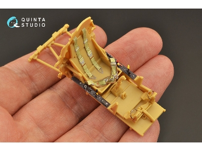 Henschel Hs-129 B-2 - 3d-printed & Coloured Interior (For Zoukei Mura Kits) - zdjęcie 7
