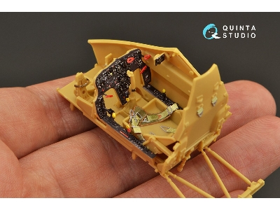 Henschel Hs-129 B-2 - 3d-printed & Coloured Interior (For Zoukei Mura Kits) - zdjęcie 9