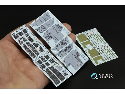 Mcdonnell Dougals F/A-18 D Early  - 3d-printed & Coloured Interior (For Academy Kits) - zdjęcie 3