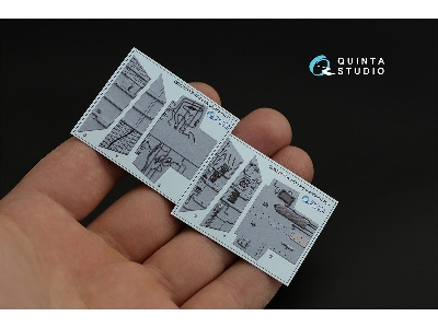 Mcdonnell Dougals F/A-18 D Early  - 3d-printed & Coloured Interior (For Academy Kits) - zdjęcie 4