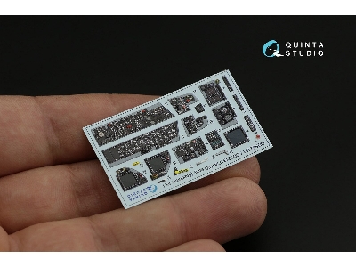 Mcdonnell Dougals F/A-18 D Early  - 3d-printed & Coloured Interior (For Academy Kits) - zdjęcie 6