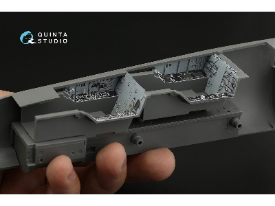 Mcdonnell Dougals F/A-18 D Early  - 3d-printed & Coloured Interior (For Academy Kits) - zdjęcie 8