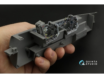 Mcdonnell Dougals F/A-18 D Early  - 3d-printed & Coloured Interior (For Academy Kits) - zdjęcie 10