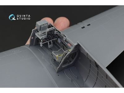 Curtiss P-40 B Warhawk - 3d-printed & Coloured Interior (For Gwh Kits) - zdjęcie 1