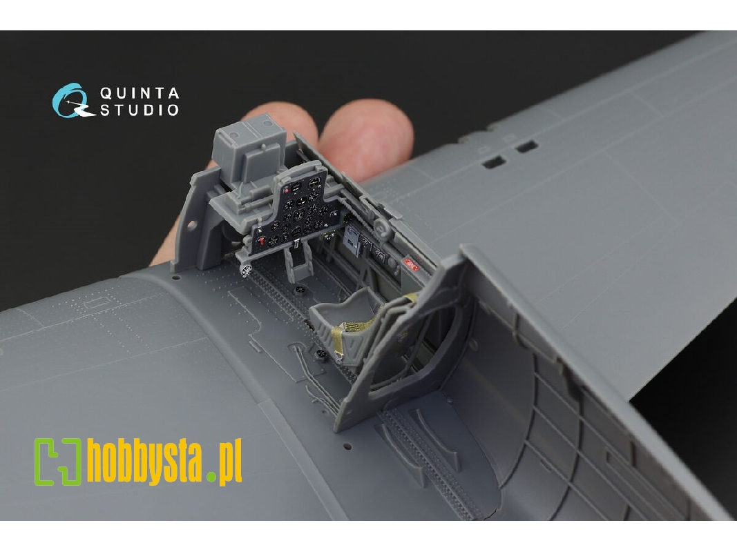 Curtiss P-40 B Warhawk - 3d-printed & Coloured Interior (For Gwh Kits) - zdjęcie 1 Curtiss P-40 B Warhawk - 3d-printed & Coloured Interior (For Gwh Kits) - zdjęcie 1