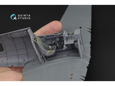 Curtiss P-40 B Warhawk - 3d-printed & Coloured Interior (For Gwh Kits) - zdjęcie 9