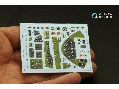 Grumman F6f-3 Hellcat - 3d-printed & Coloured Interior (For Trumpeter Kits) - zdjęcie 5