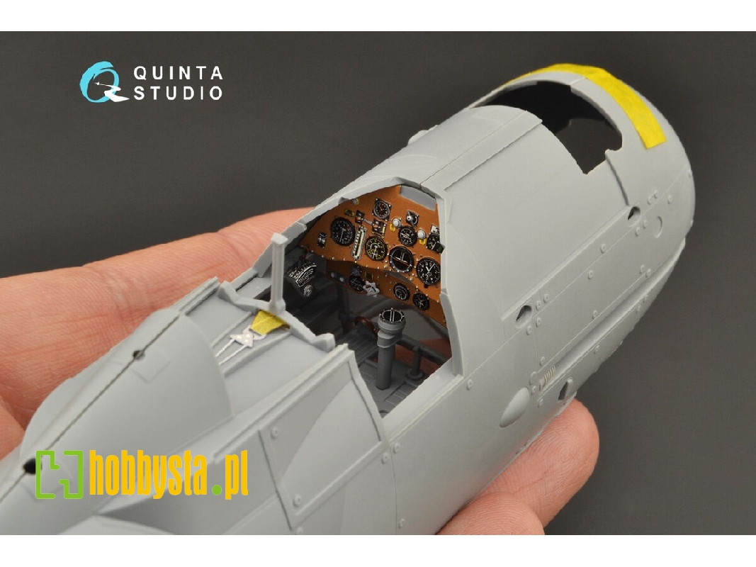Gloster Gladiator Mk.I - 3d-printed & Coloured Interior (For Icm Kits) - zdjęcie 1 Gloster Gladiator Mk.I - 3d-printed & Coloured Interior (For Icm Kits) - zdjęcie 1