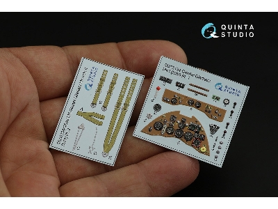Gloster Gladiator Mk.I - 3d-printed & Coloured Interior (For Icm Kits) - zdjęcie 3