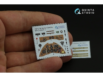 Gloster Gladiator Mk.I - 3d-printed & Coloured Interior (For Icm Kits) - zdjęcie 4