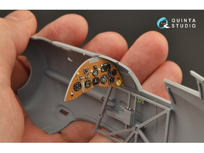 Gloster Gladiator Mk.I - 3d-printed & Coloured Interior (For Icm Kits) - zdjęcie 7