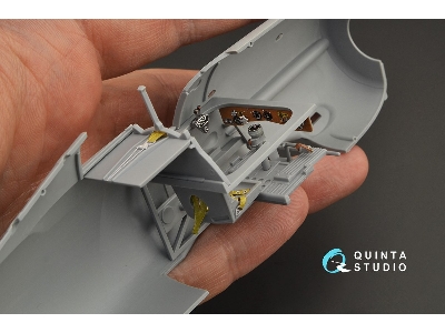 Gloster Gladiator Mk.I - 3d-printed & Coloured Interior (For Icm Kits) - zdjęcie 9