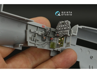 Curtiss P-40 E/K Warhawk - 3d-printed & Coloured Interior (For Hasegawa / Eduard Kits) - zdjęcie 1