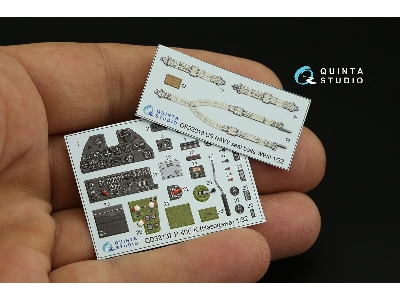 Curtiss P-40 E/K Warhawk - 3d-printed & Coloured Interior (For Hasegawa / Eduard Kits) - zdjęcie 3