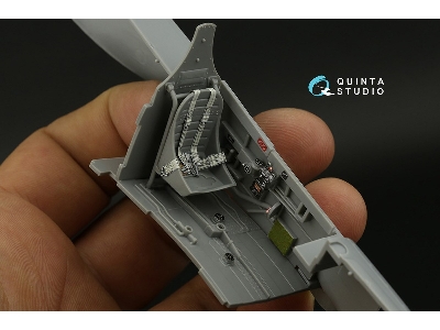 Curtiss P-40 E/K Warhawk - 3d-printed & Coloured Interior (For Hasegawa / Eduard Kits) - zdjęcie 7