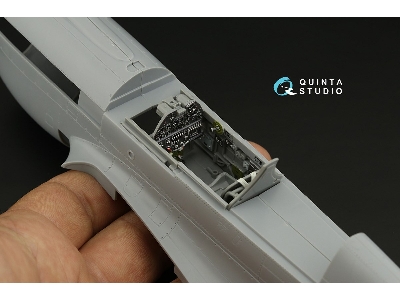 Curtiss P-40 E/K Warhawk - 3d-printed & Coloured Interior (For Hasegawa / Eduard Kits) - zdjęcie 10