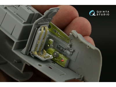 North Americna P-51 D/K Mustang - 3d-printed & Coloured Interior (For Dragon Kits) - zdjęcie 1
