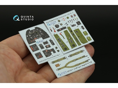 North American P-51 D Mustang - 3d-printed & Coloured Interior (For Trumpeter Kits) - zdjęcie 3