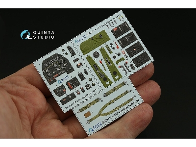 North Amercian P-51 D - 3d-printed & Coloured Interior (For Zoukei-mura Kits) - zdjęcie 3